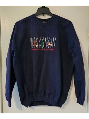 VTG Wisconsin Chequamegon-Nicolet Nat'l Forest Mens Sweatshirt XL Outdoors READ